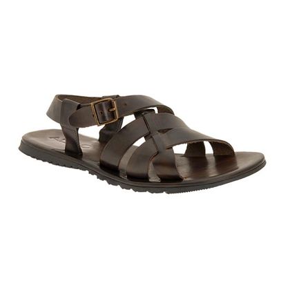 mens leather sandal